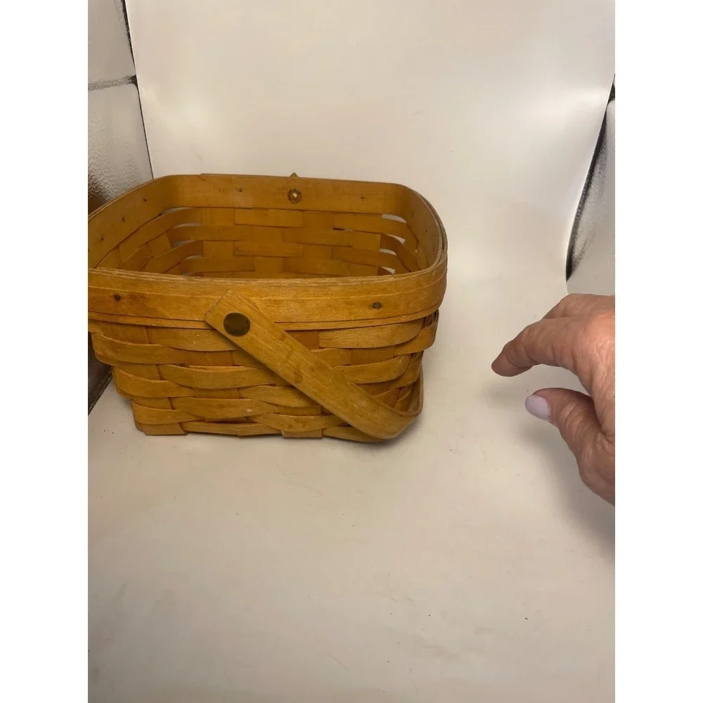Longaberger Woven‎ Traditions Market Basket 9x9x5  Rectangular